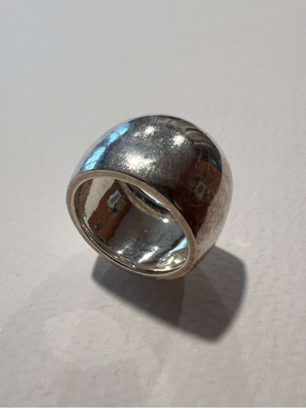 Silpada Sterling Silver Wide Dome Cuff Cigar Ring